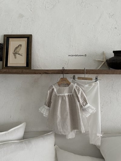 Bloom.b26｜(0m-7y) 經典格紋洋裝9
