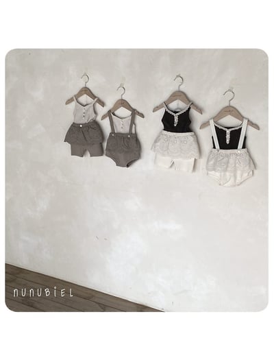 NUNU BIEL25｜(65-115cm) 蕾絲細肩小可愛4