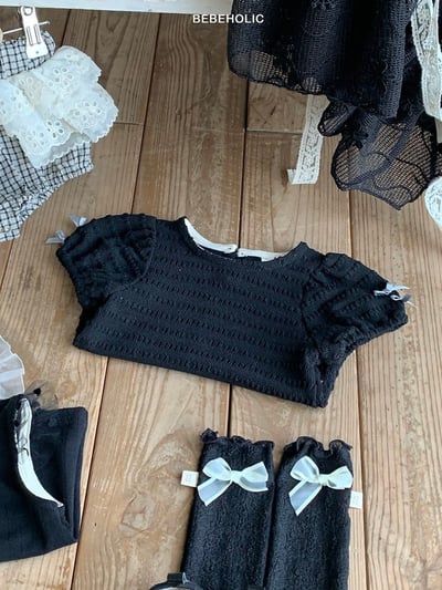 Bebe holic42｜(3m-18m) 公主泡泡袖上衣13