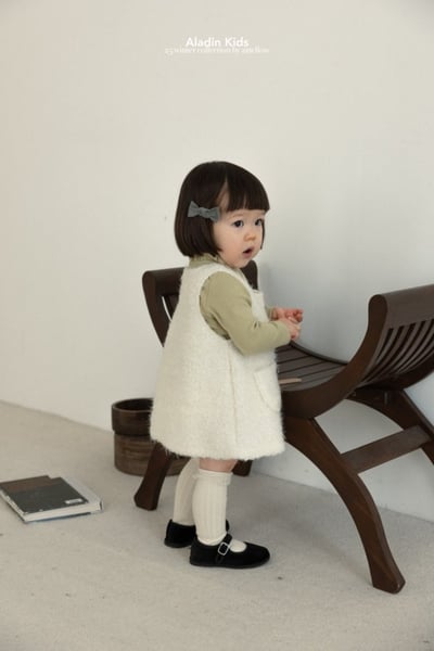 ALADIN11｜(75cm-114cm) 荷葉領邊鈕扣上衣19