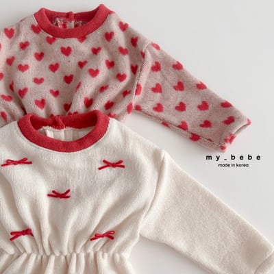 my_bebe21｜(-6m-12m-) 刷毛束腰印花包屁衣11