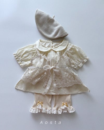 AOSTA58｜(6m-5y) 2款翻領泡泡袖上衣18