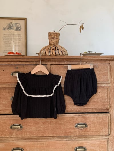 JE621｜(73cm-100cm) 麻花荷葉領套裝22