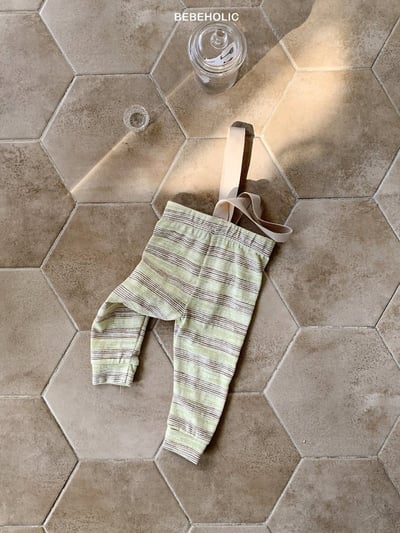Bebe holic02｜(3m-18m) 素描背帶打底褲10