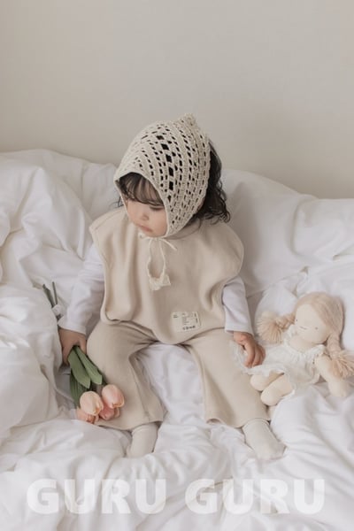 GURU GURU02｜(6m-24m) 2色滾邊背心5