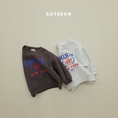 Soybean85｜(75cm-118cm) 英字印花休閒套裝4