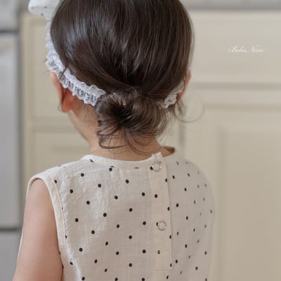 bebe nine40  (6m-24m) 3色點點蛋糕裙套裝11