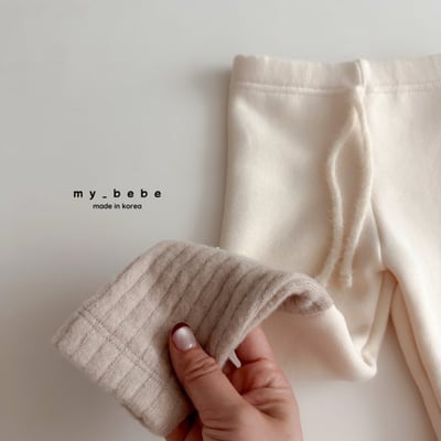 my_bebe18｜(-12m-7y) 刷毛撞色緊身褲13