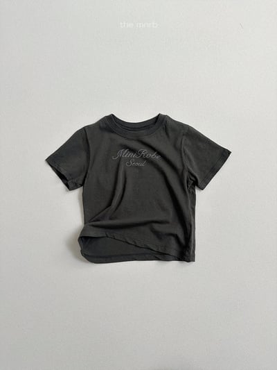 MiniRobe38｜(70-110) 英字簡約上衣12