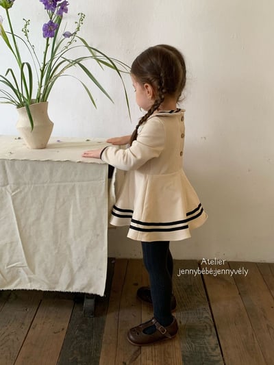 JE568｜(66-90cm) 水手領包屁衣21