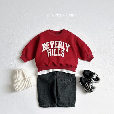 vivid46｜(78cm-125cm) 英字印花休閒上衣6