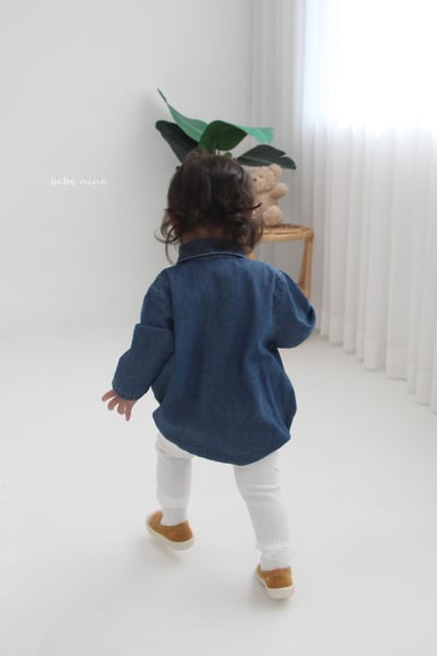 bebe nine03 (65-90) 2色牛仔包屁衣2