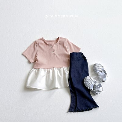 vivid34｜(78cm-125cm) 3款迷你羅紋蛋糕連身裙17