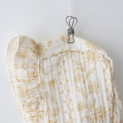 LEMONADE19｜(55cm-85cm) 2色翻領碎花包屁衣13