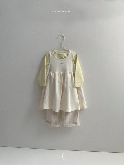 Atomeme17｜(70-110) 愛心壓紋洋裝5