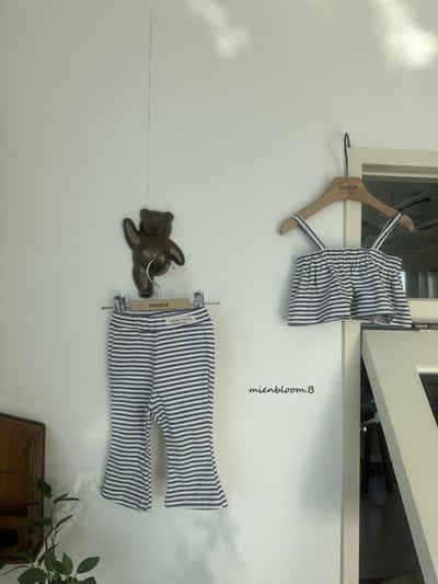 Bloom.b32｜(0m-7y) 細肩條紋小喇叭褲5