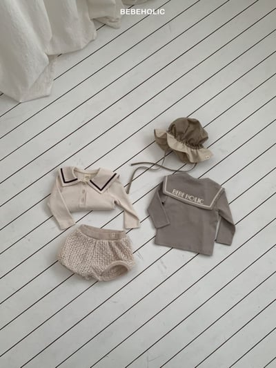 Bebe holic36｜(3m-18m) 水手翻領上衣9