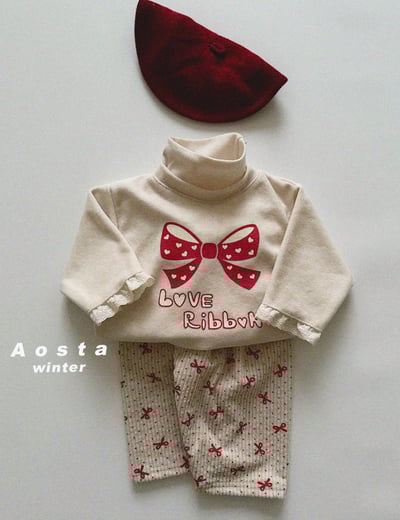 AOSTA51｜(6m-5y) 經典燈芯絨印花長褲19