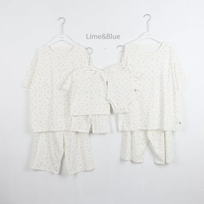 LIME&BLUE13｜(MOM DAD)  黃油花成人居家服8