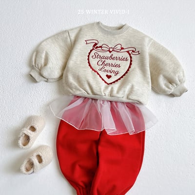 vivid100｜(78cm-125cm) 公主刺繡喇叭套裝13