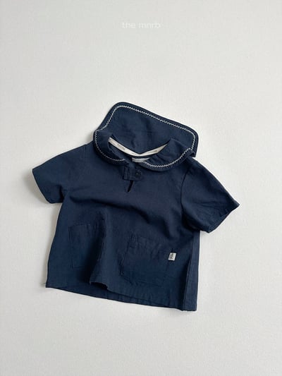 MiniRobe45｜(70-110) 翻領滾邊上衣7