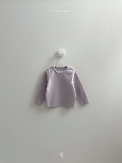 AT13｜(70-110) 素色後領刺繡長袖上衣7