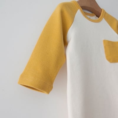 LEMONADE47｜(55cm-85cm) 3色撞色口袋連身包屁衣含帽子16