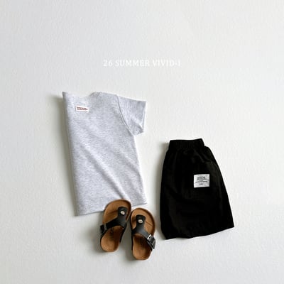 vivid55｜(78cm-125cm) 3款素色小標籤羅紋上衣22