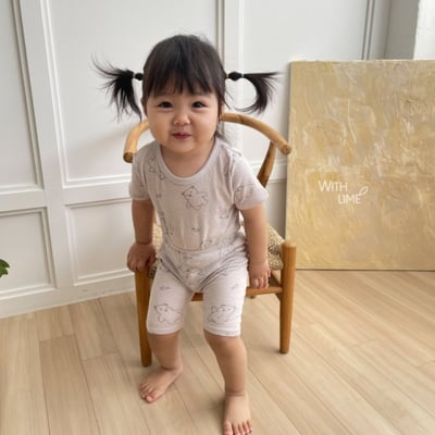 LIME&BLUE05｜(80-118cm)  熊熊室內居家服17