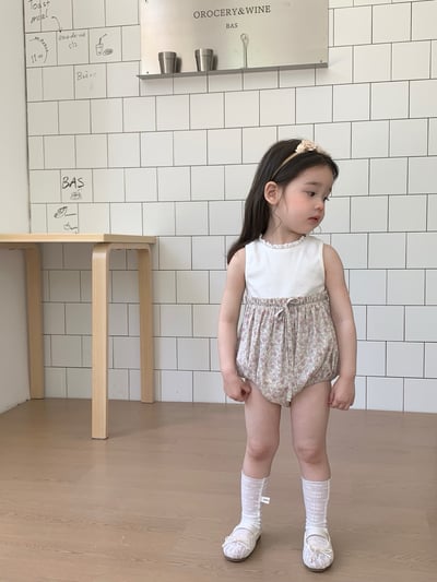 JE52｜(66-100cm) 無印花邊包屁衣/套裝21