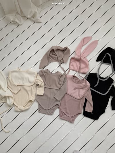 Bebe holic29｜(3m-18m) 小兔寶寶包屁衣套裝17