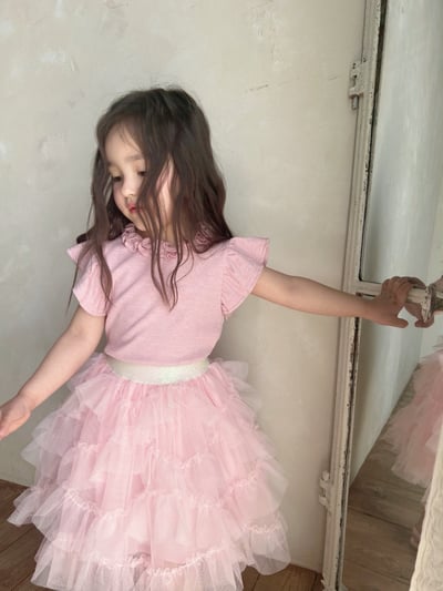 Azalea12｜(85-112cm) 蕾絲花長裙6