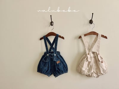 Valubebe 32｜(65-80cm) 南瓜吊帶褲1