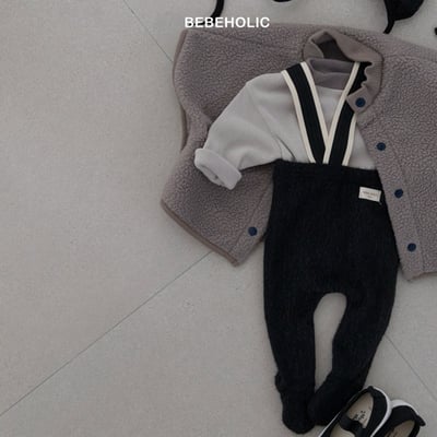 Bebe holic36｜(3m-18m) 吊帶刷毛褲襪8