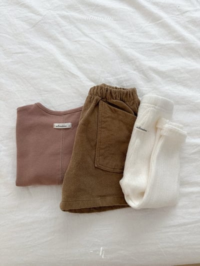 Atomeme21｜(70cm-110cm) 羅紋內搭褲7