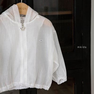 M-KIDS11｜(65-115cm) 小標連帽拉鍊外套11