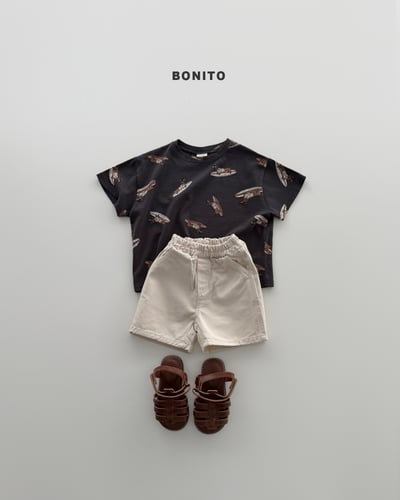 Bonito24｜(75cm-125cm) 2色夏季衝浪狗上衣10