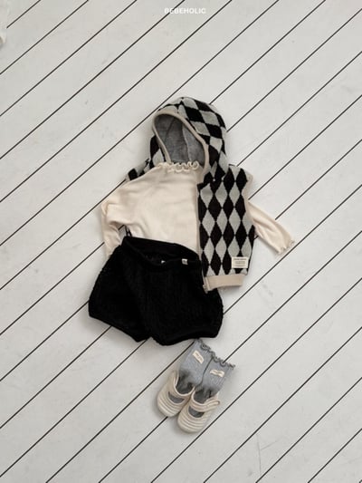 Bebe holic51｜(3m-18m) 素面針織短褲11