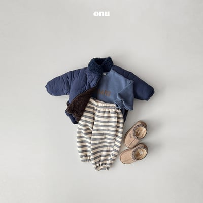 onu 35｜(70cm-115cm) 條文縮口褲9