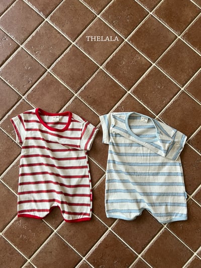 thelala59｜ (0m-18m) 條紋包屁扣7