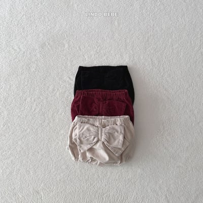 Lindo08｜(3m-18m) 蝴蝶結燈籠短褲7
