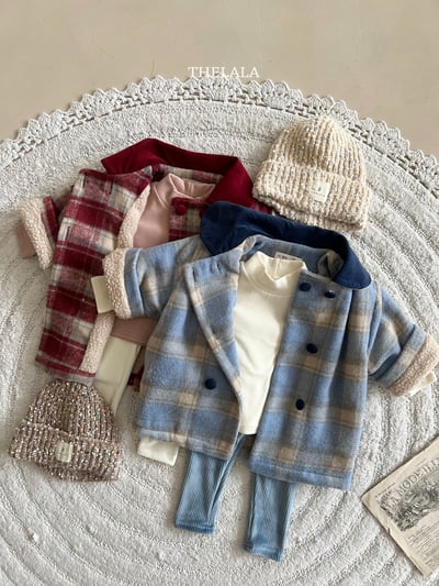 thelala49｜ (1y-6y) 素面中領上衣3