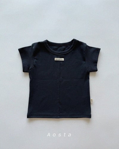 AOSTA35｜(6m-5y) 3款素色小標上衣4