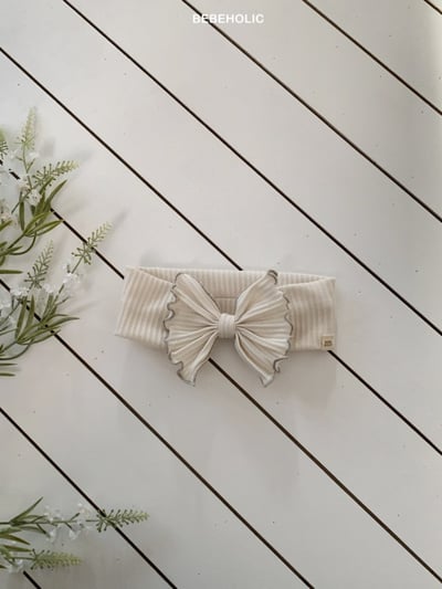 Bebe holic58｜(Free) 木耳邊蝴蝶髮帶6