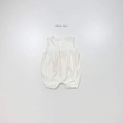 bebe nine16  (6m-24m) 3色彈力蕾絲連身服8