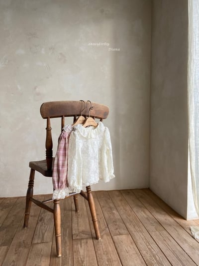 Anne Shirley21｜(3m-24m) 2色荷葉花領襯衫5