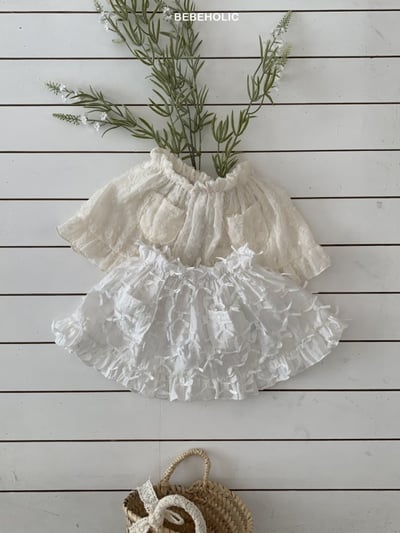 Bebe holic46｜(3m-18m) 法式層次蕾絲裙1