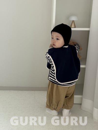 GURU GURU02｜(6m-24m) 2色滾邊背心11