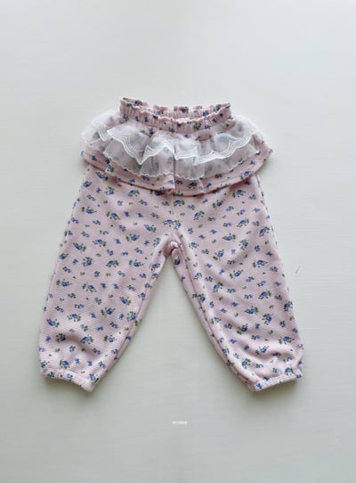 Azalea22｜(85-125cm) 小碎花餅蕾絲褲6