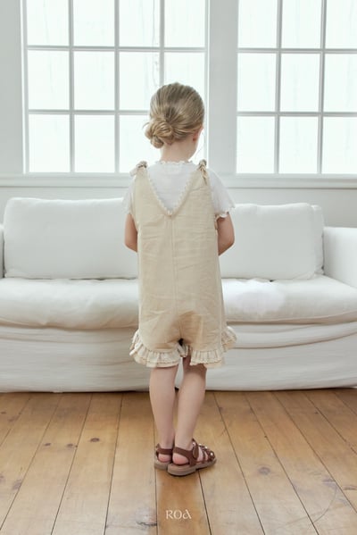 ROA27｜(6m-18m) 3色捲邊素面上衣14